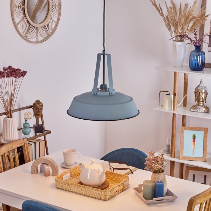 Chimay Lampadario a sospensione Blu, 1-Luce Chimay Lampadario a sospensione Blu, 1-Luce