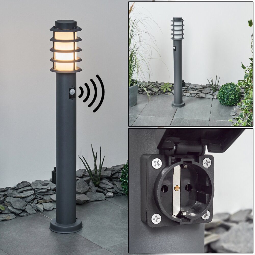 Tunes Lampioncino Segnapasso Antracite, 1-Luce, Sensori di movimento main product photo