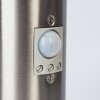 Tunes Lampioncino Segnapasso Nichel opaco, 1-Luce, Sensori di movimento