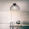 Brilliant Blacky Plafoniera Nero, 1-Luce