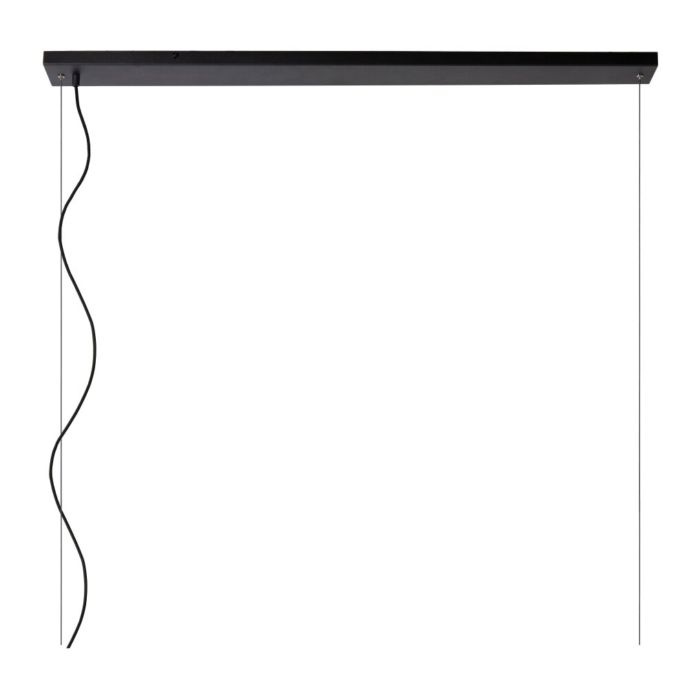 Lucide CALIXT Lampada a Sospensione Nero, 2-Luci