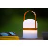 Lucide LITTLEJOE Lampada da tavolo LED Marrone, Bianco, 1-Luce