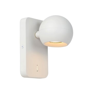 Lucide FAVORI Applique Bianco, 1-Luce