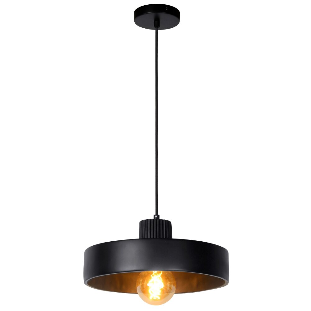 Lucide OPHELIA Lampada a Sospensione Nero, 1-Luce main product photo