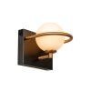 Lucide ISOBEL Applique Ottone, Nero, 1-Luce