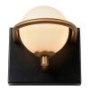 Lucide ISOBEL Applique Ottone, Nero, 1-Luce