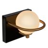 Lucide ISOBEL Applique Ottone, Nero, 1-Luce