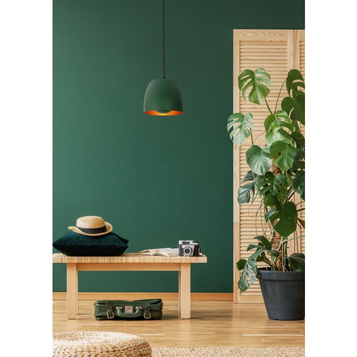 Lucide NOLAN Lampada a Sospensione Verde, 1-Luce Lucide NOLAN Lampada a Sospensione Verde, 1-Luce