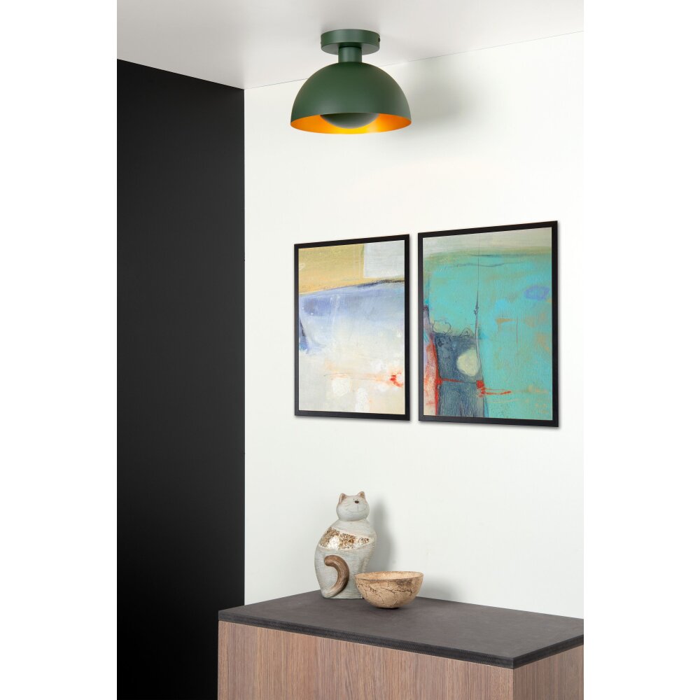 Lucide SIEMON Plafoniera Verde, 1-Luce main product photo
