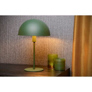 Lucide SIEMON Lampada da tavolo Verde, 1-Luce