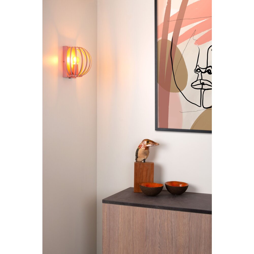 Lucide MERLINA Applique Fucsia, 1-Luce main product photo