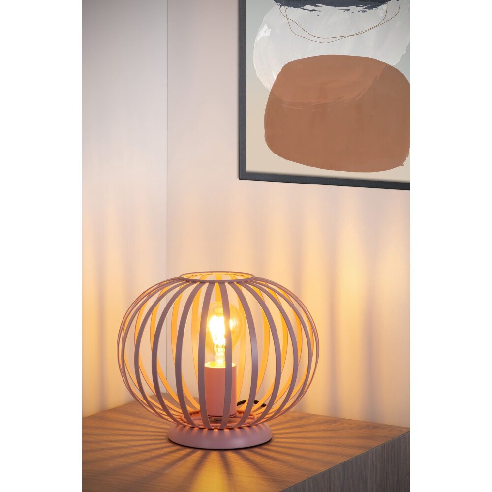 Lucide MERLINA Lampada da tavolo Fucsia, 1-Luce main product photo