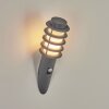 Tunes Applique da esterno Antracite, 1-Luce, Sensori di movimento