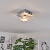 Liestal Plafoniera LED Nichel opaco, 1-Luce