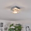 Liestal Plafoniera LED Nichel opaco, 1-Luce