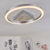Buren Plafoniera LED Nichel opaco, 1-Luce