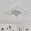 Buren Plafoniera LED Nichel opaco, 1-Luce