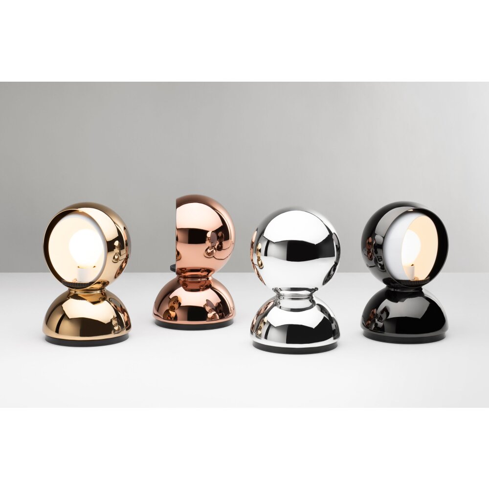 Artemide Eclisse Lampada da tavolo Nero, 1-Luce