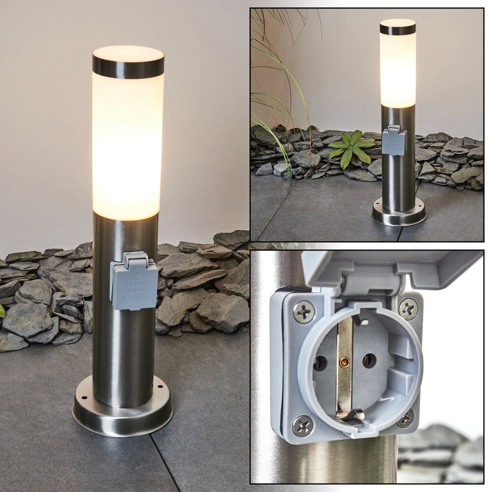 Sessa Lampioncino Segnapasso Nichel opaco, 1-Luce main product photo