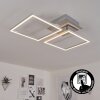 Buren Plafoniera LED Nichel opaco, 1-Luce