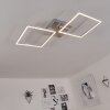 Buren Plafoniera LED Nichel opaco, 1-Luce