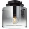Plafoniera Brilliant Beth Nero, 1-Luce