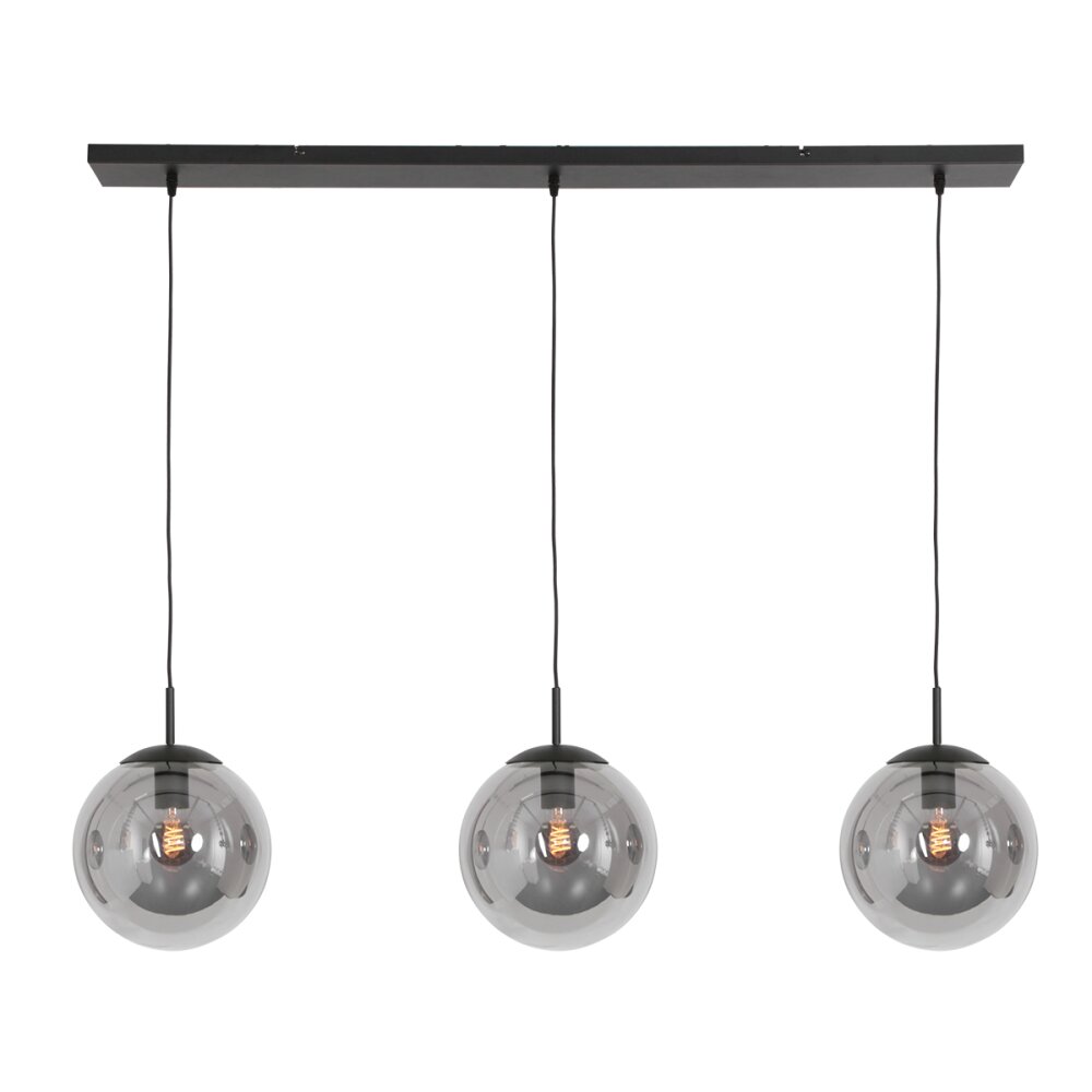 Steinhauer Bollique Lampada a Sospensione Nero, 3-Luci main product photo