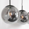 Steinhauer Bollique Lampada a Sospensione Nero, 3-Luci