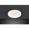 Wofi-Leuchten DUBAI Plafoniera LED Bianco, 1-Luce