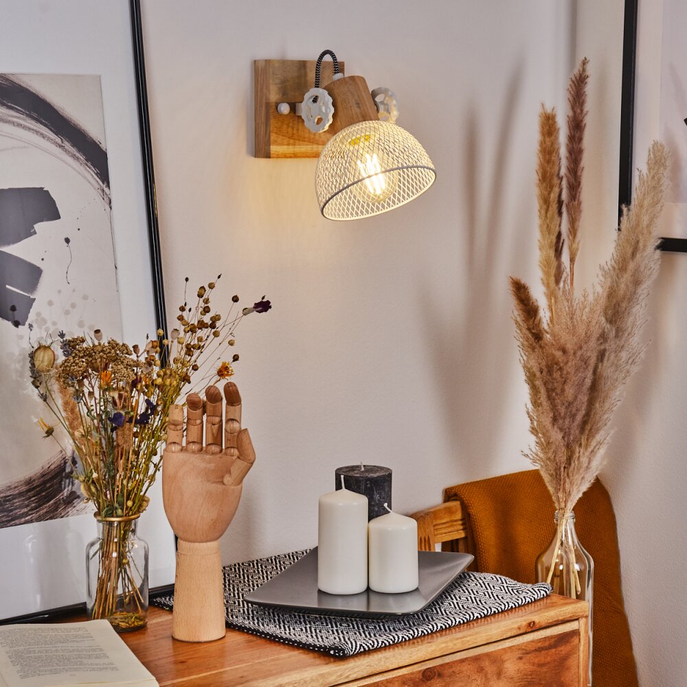 Orny Plafoniera Écru, Bianco, 1-Luce main product photo