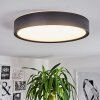 Nexo Plafoniera LED Nero, 1-Luce