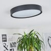 Nexo Plafoniera LED Nero, 1-Luce