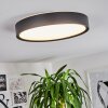 Nexo Plafoniera LED Nero, 1-Luce