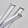Bernese Lampada a Sospensione LED Nichel opaco, 3-Luci