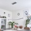 Bernese Lampada a Sospensione LED Nichel opaco, 3-Luci
