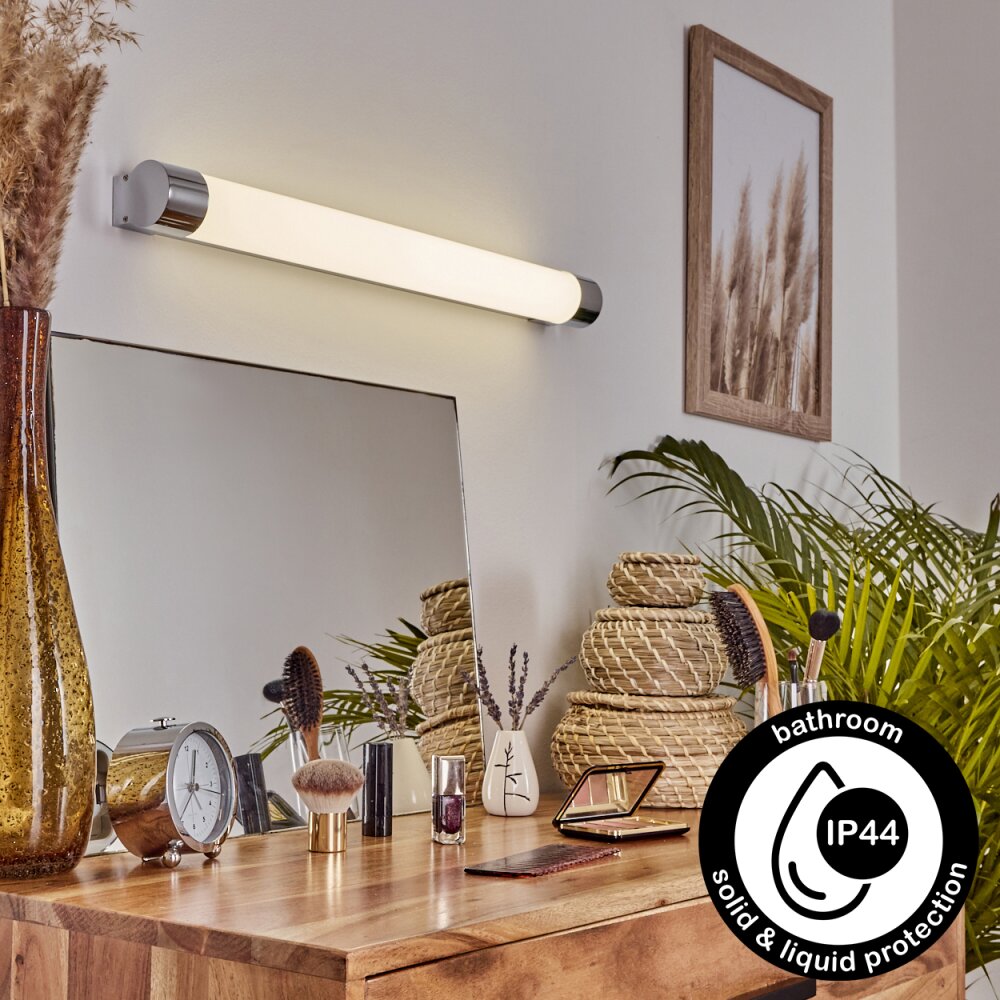 Morges Lampada da specchio LED Cromo, Bianco, 1-Luce main product photo
