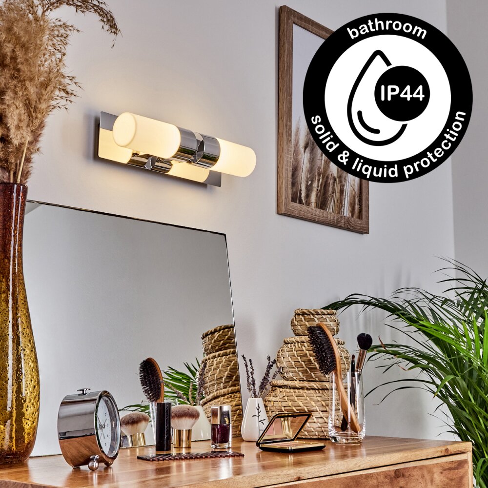 Morges Lampada da specchio LED Cromo, 2-Luci main product photo