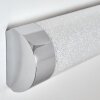 Morges Lampada da specchio LED Cromo, con effetto brillante, Bianco, 1-Luce