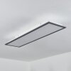 Salmi Plafoniera LED Nero, Bianco, 1-Luce