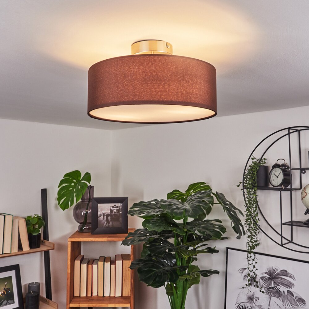 Tveid Plafoniera Nichel opaco, 2-Luci main product photo
