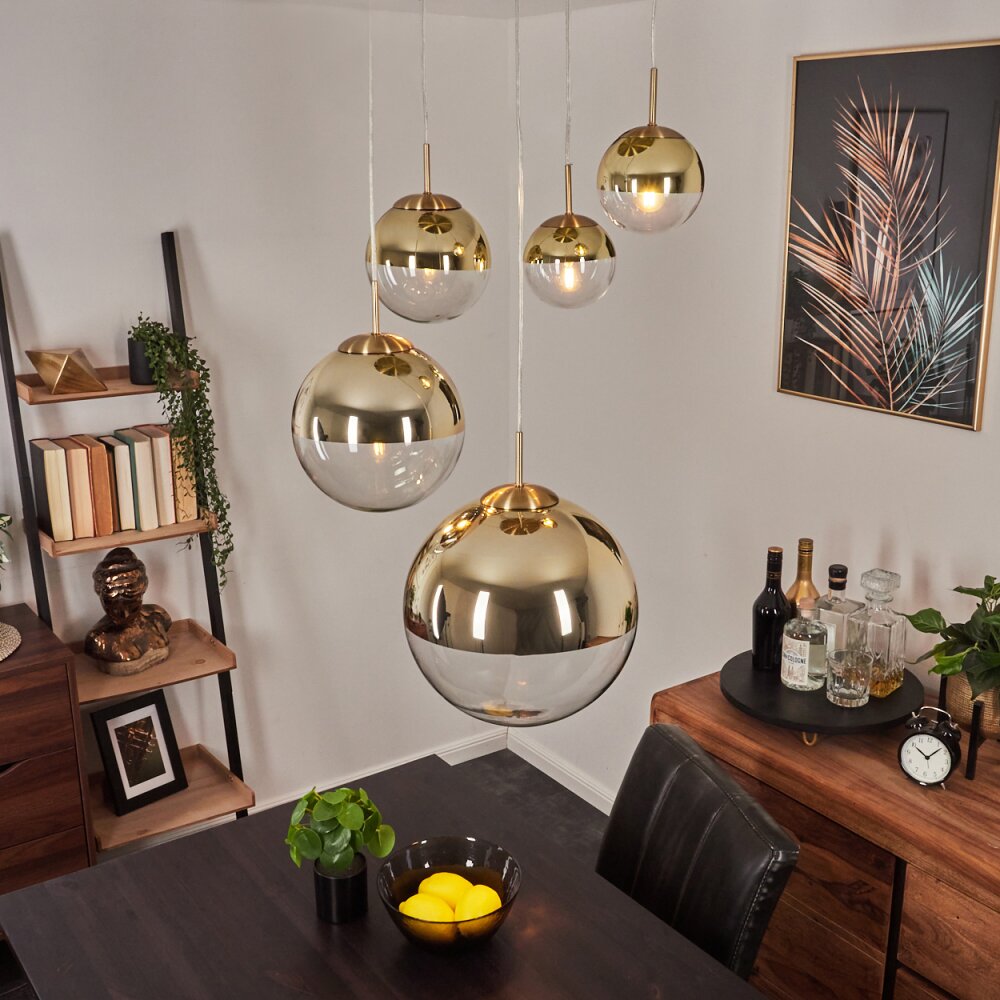 Degevos Lampadario a sospensione Oro, 5-Luci main product photo