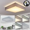 Tise Plafoniera LED Bianco, 1-Luce