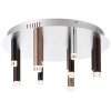 Brilliant Living Cembalo Plafoniera LED Marrone, 12-Luci