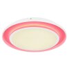 Globo MURPHY Plafoniera LED Bianco, 1-Luce, Telecomando, Cambia colore