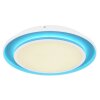 Globo MURPHY Plafoniera LED Bianco, 1-Luce, Telecomando, Cambia colore