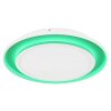 Globo MURPHY Plafoniera LED Bianco, 1-Luce, Telecomando, Cambia colore