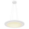 Globo MURPHY Lampadario a sospensione LED Bianco, 1-Luce, Telecomando, Cambia colore