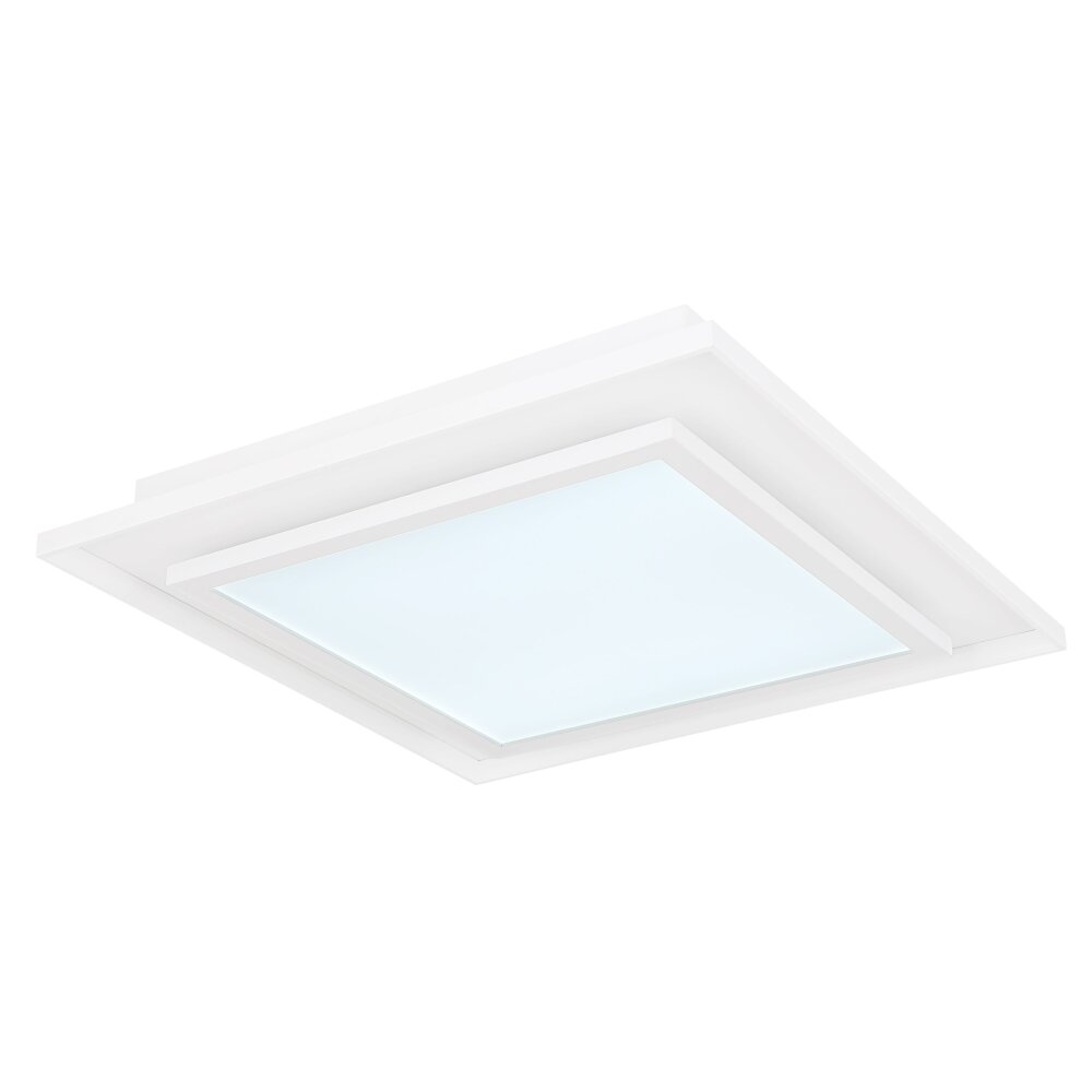 Globo MURPHY Plafoniera LED Bianco, 1-Luce, Telecomando, Cambia colore