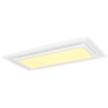 Globo MURPHY Plafoniera LED Bianco, 1-Luce, Telecomando, Cambia colore