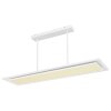 Globo MURPHY Lampadario a sospensione LED Bianco, 1-Luce, Telecomando, Cambia colore